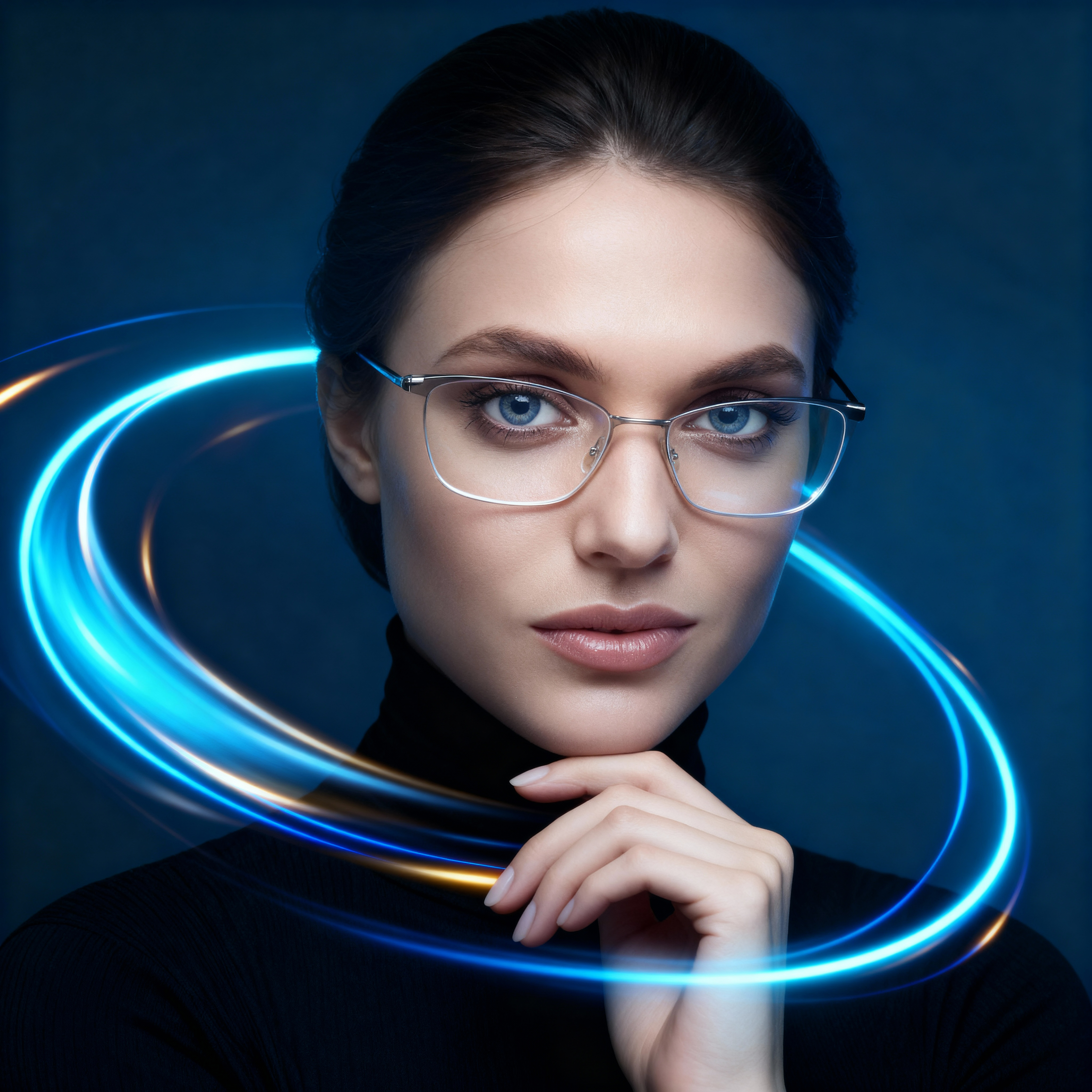 Modelo con lentes MultiLens